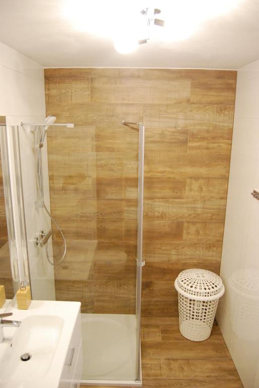 Kúpeľňa v ubytovaní Apartament Piaskowy Polanki Park