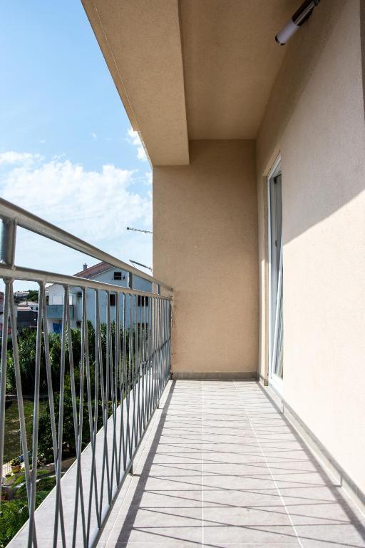 Balkón nebo terasa v ubytování Rezidencija AB