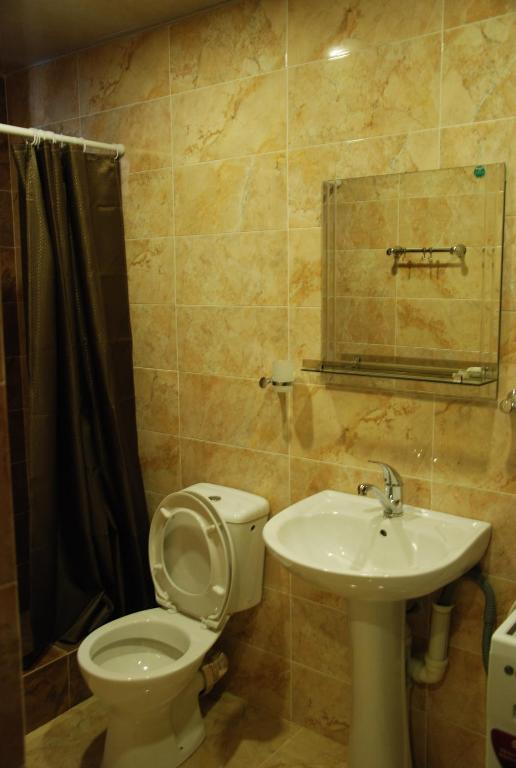 Koupelna v ubytování Keti Pilpani Guesthouse