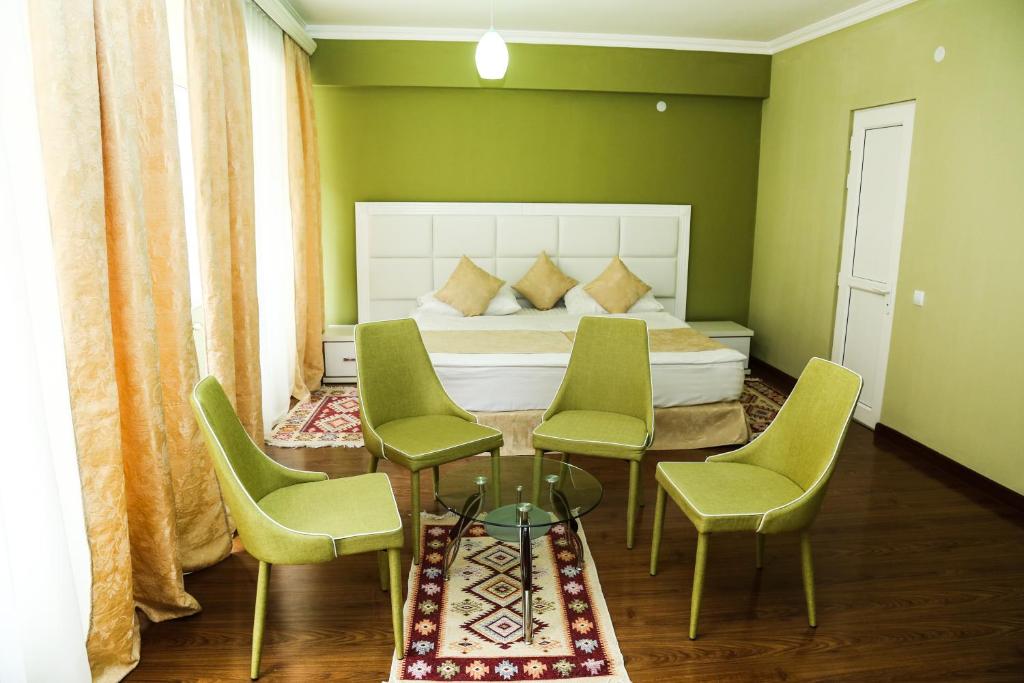 Posezení v ubytování Goris Hotel