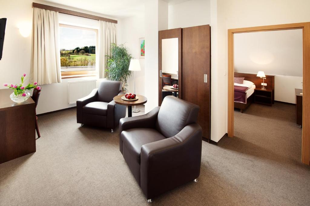 Posezení v ubytování Hotel Farma