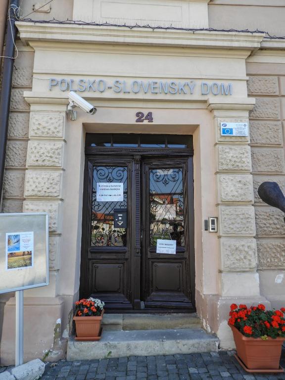 Exteriér nebo vchod ubytování Kulturne Centrum Bardejov