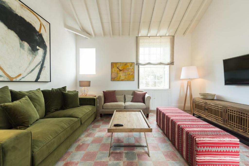 Posezení v ubytování Villa Hacienda de la Guirra