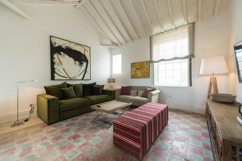 Posezení v ubytování Villa Hacienda de la Guirra
