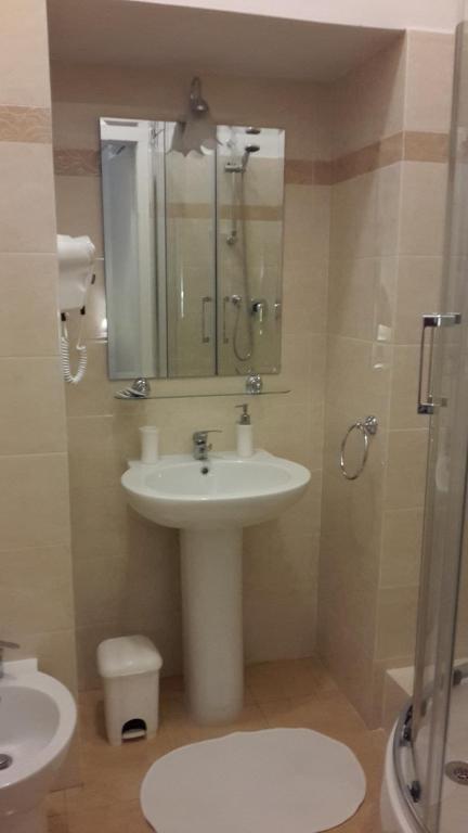 Koupelna v ubytování B&B IL TABERNACOLO