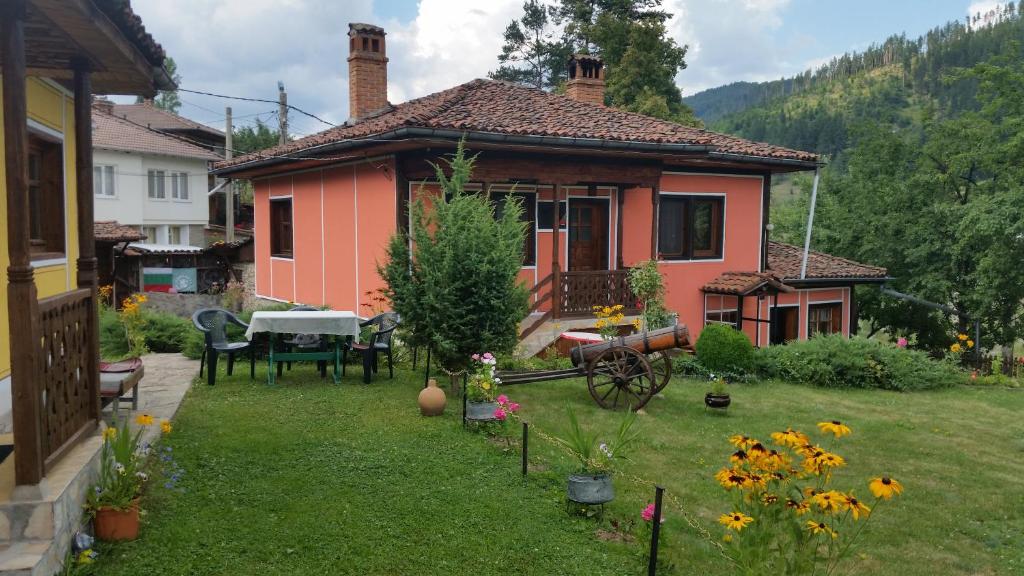 Zahrada ubytování Mechta Guest House