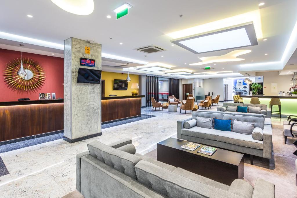 Posezení v ubytování Empire Lisbon Hotel