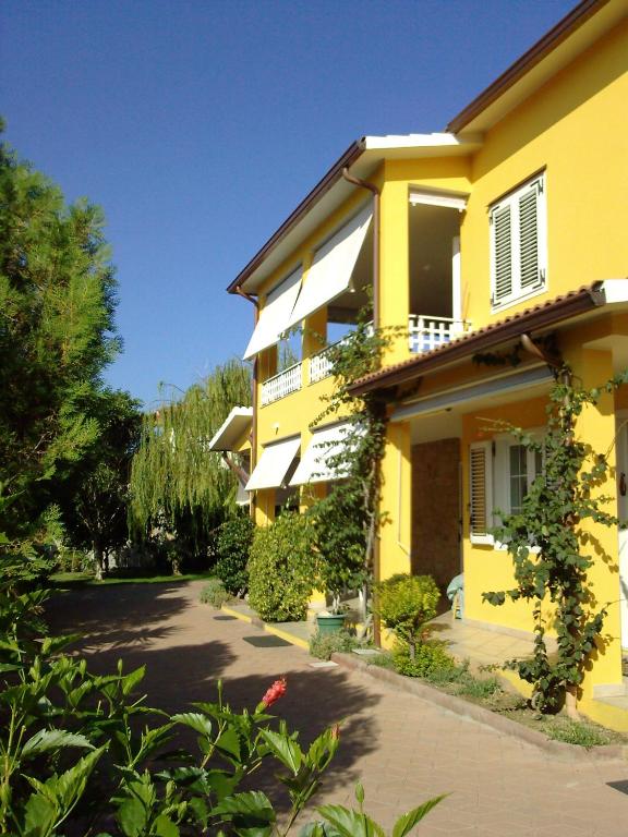 Budova, kde se bed and breakfast nachází