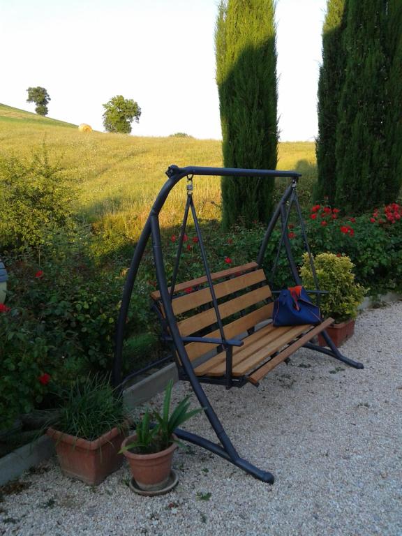Zahrada ubytování B&B Monticelli
