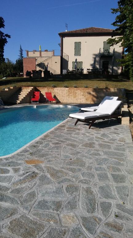 Bazén v ubytování Casa Vacanze San Stefanetto nebo v jeho okolí