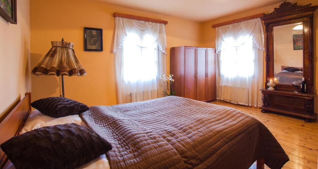 Postel nebo postele na pokoji v ubytování Goralka