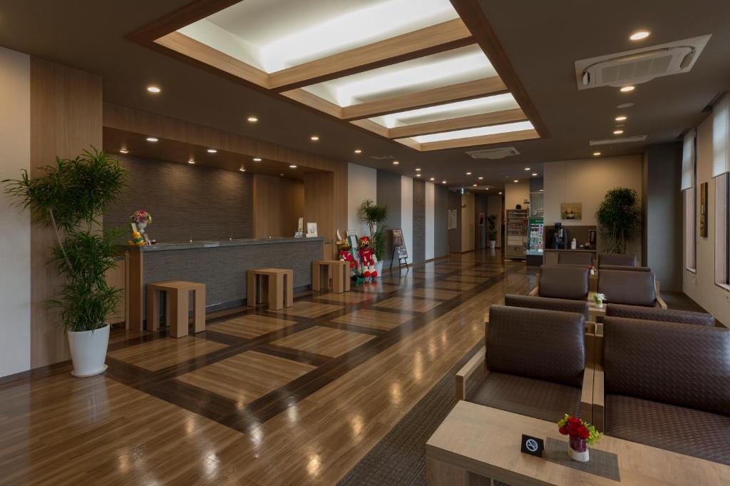 Posezení v ubytování Hotel Route-Inn Kashima