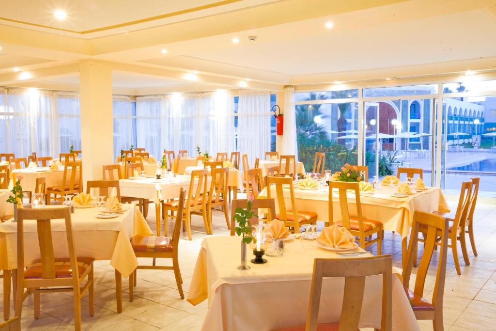 Restaurace v ubytování El Mouradi Cap Mahdia