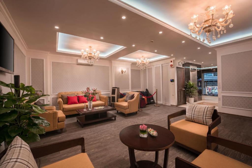 Posezení v ubytování Serene Boutique Hotel & Spa