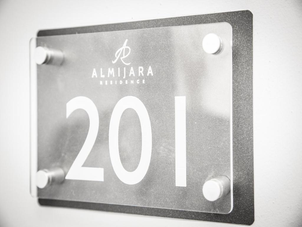Certifikát, hodnocení, plakát nebo jiný dokument vystavený v ubytování Almijara Residence