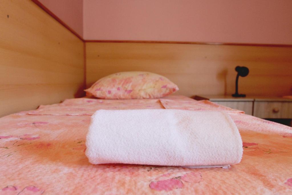 Postel nebo postele na pokoji v ubytování Motel Han