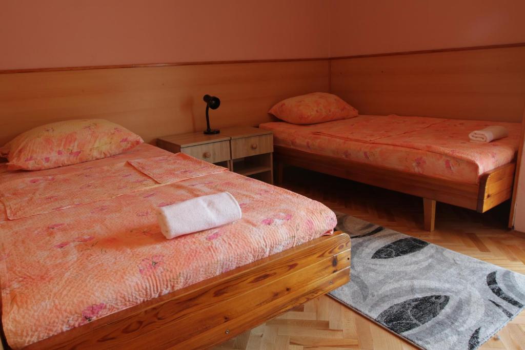 Postel nebo postele na pokoji v ubytování Motel Han