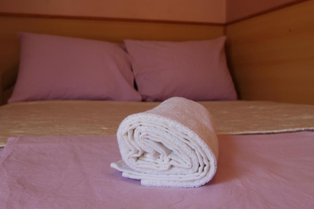 Postel nebo postele na pokoji v ubytování Motel Han