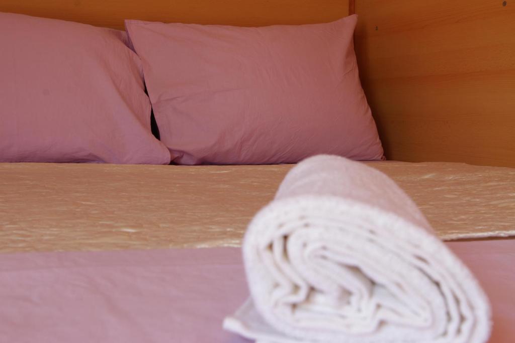Postel nebo postele na pokoji v ubytování Motel Han