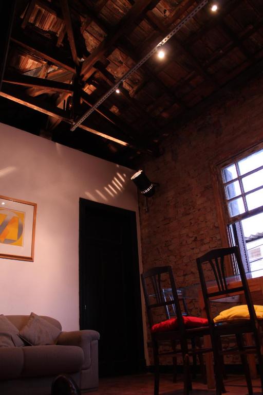 Posezení v ubytování NeighborHUB hostel e coliving