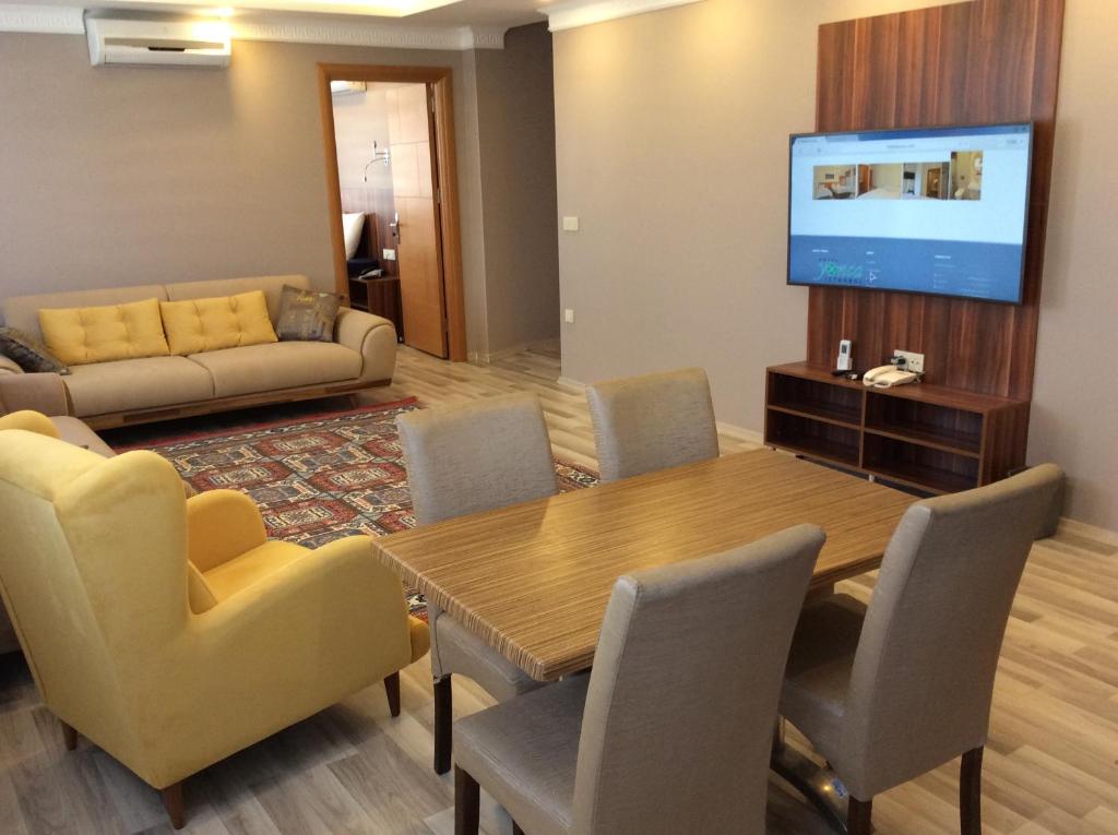Posezení v ubytování Hotel Yonca
