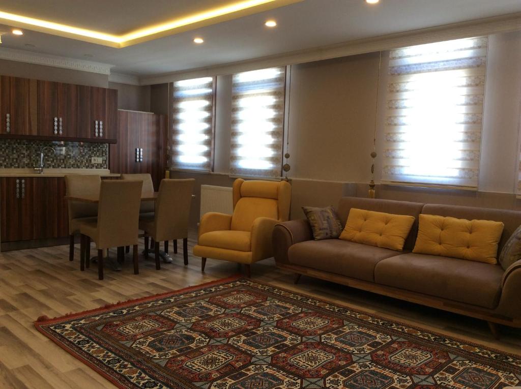 Posezení v ubytování Hotel Yonca