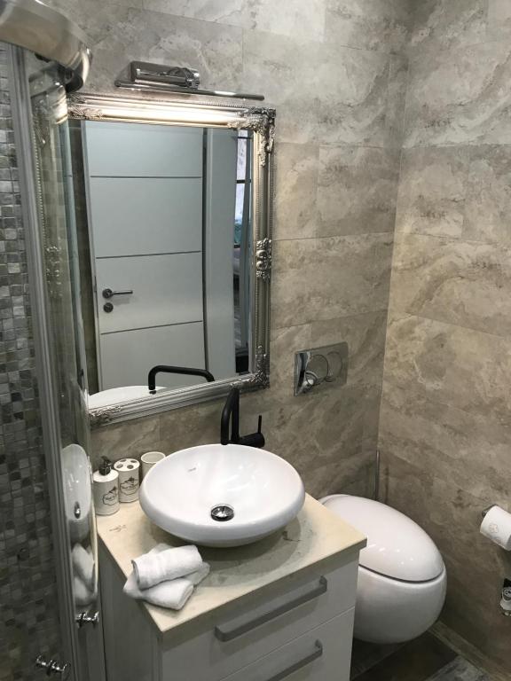 Koupelna v ubytování Apartment Ajla