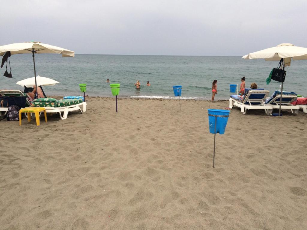 Plaża w domu wakacyjnym lub w pobliżu
