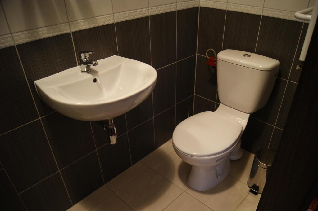 Koupelna v ubytování Villa Stella SPA