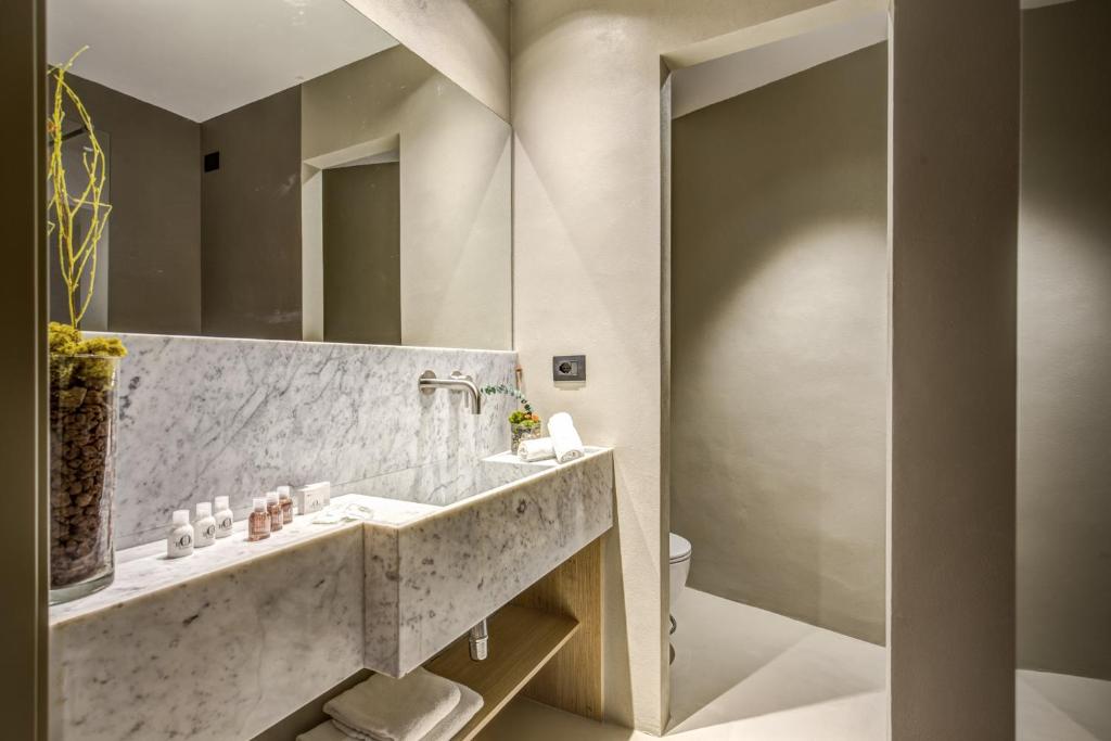 Kúpeľňa v ubytovaní G55 Design Hotel