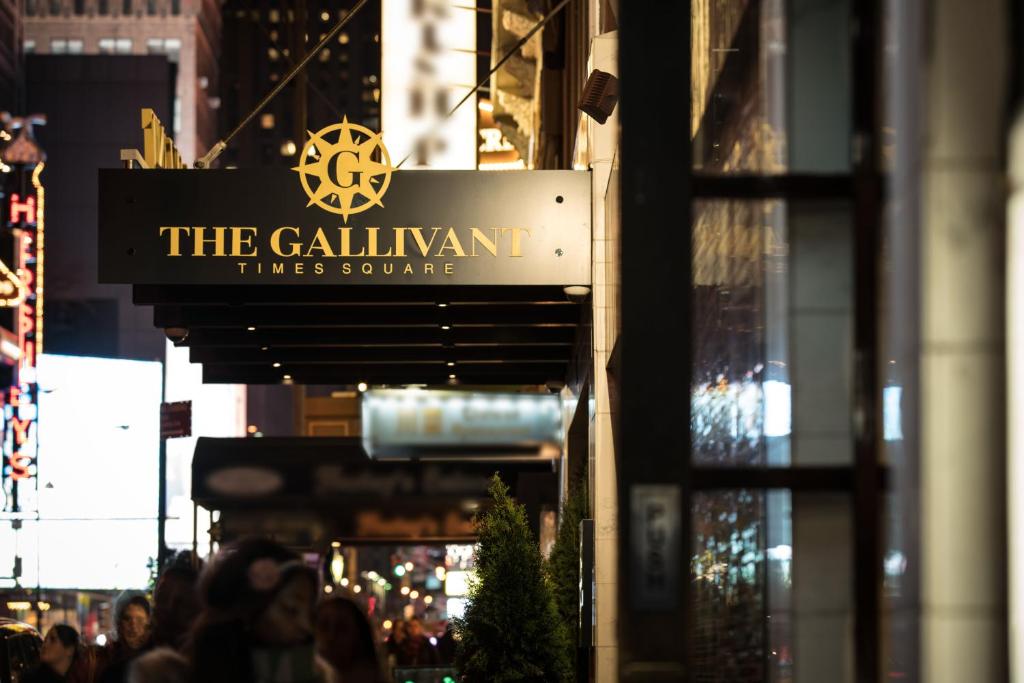 Certifikát, hodnocení, plakát nebo jiný dokument vystavený v ubytování The Gallivant Times Square