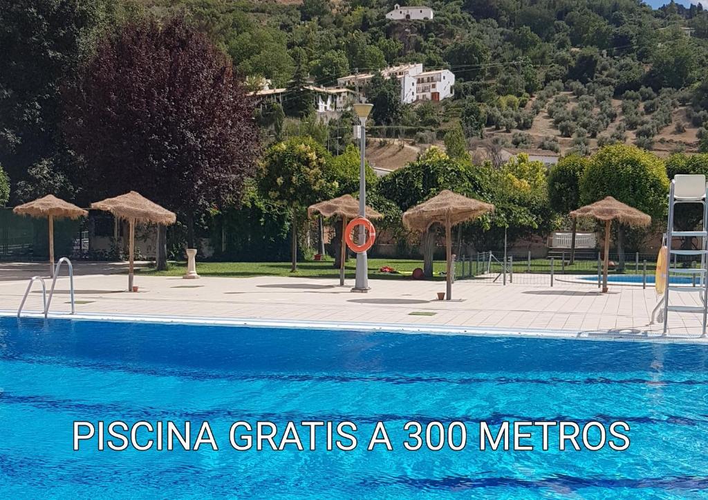 Bazén v ubytování Parque nebo v jeho okolí