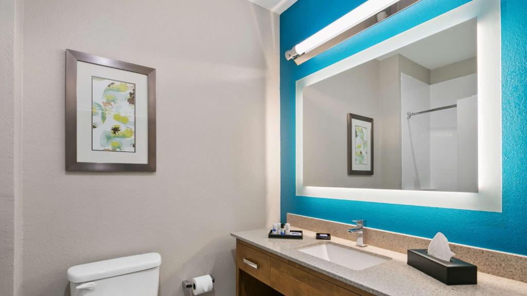 Koupelna v ubytování Best Western Plus Houston Atascocita Inn & Suites