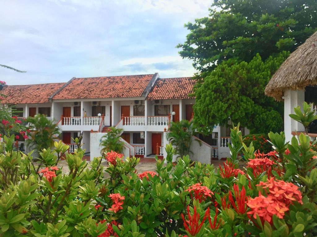 Zahrada ubytování Alborada Hotel Melgar