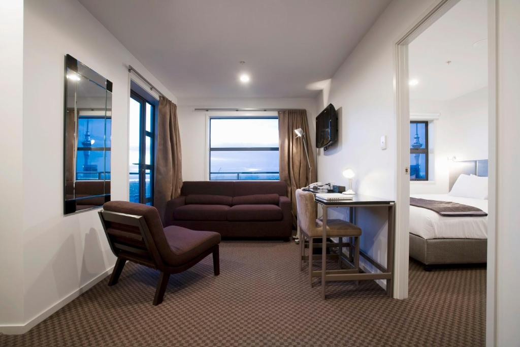 Posezení v ubytování Nesuto St Martins Apartment Hotel