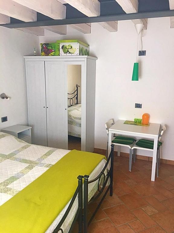 Postel nebo postele na pokoji v ubytování B&B El Piastrol
