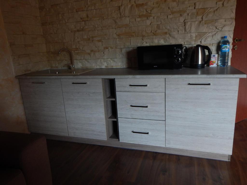 Kuchnia lub aneks kuchenny w obiekcie Apartamenty Bahus - Centrum