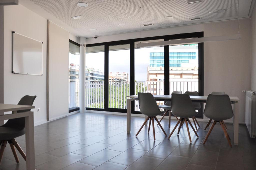 Balkón nebo terasa v ubytování Residencia Universitaria Resa Tarragona Mediterrani