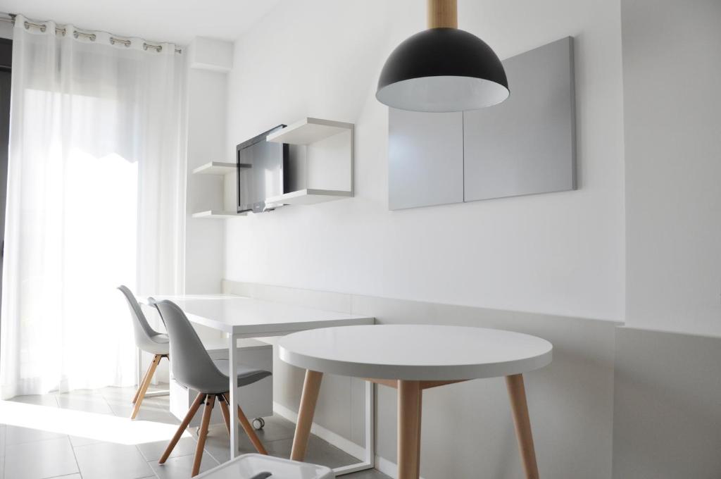 TV a/nebo společenská místnost v ubytování Residencia Universitaria Resa Tarragona Mediterrani