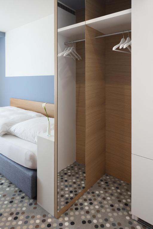 Postel nebo postele na pokoji v ubytování Hotel Waldhorn