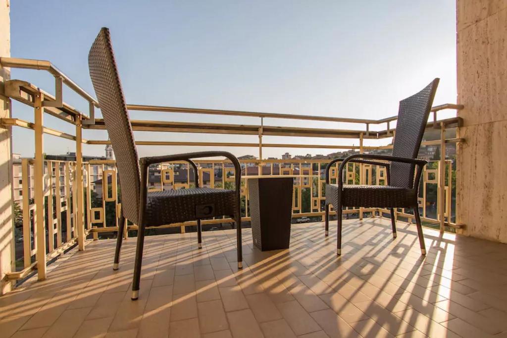 Balkón nebo terasa v ubytování Ginevra Rooms