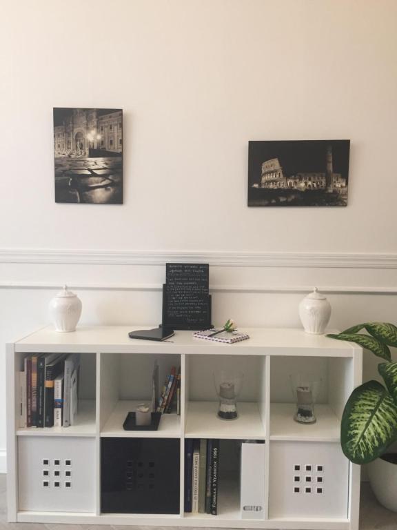 The library in Az apartmant