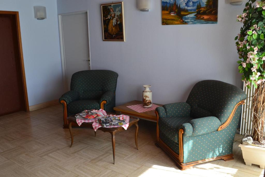 Posezení v ubytování Hotel Restaurant Niemerich