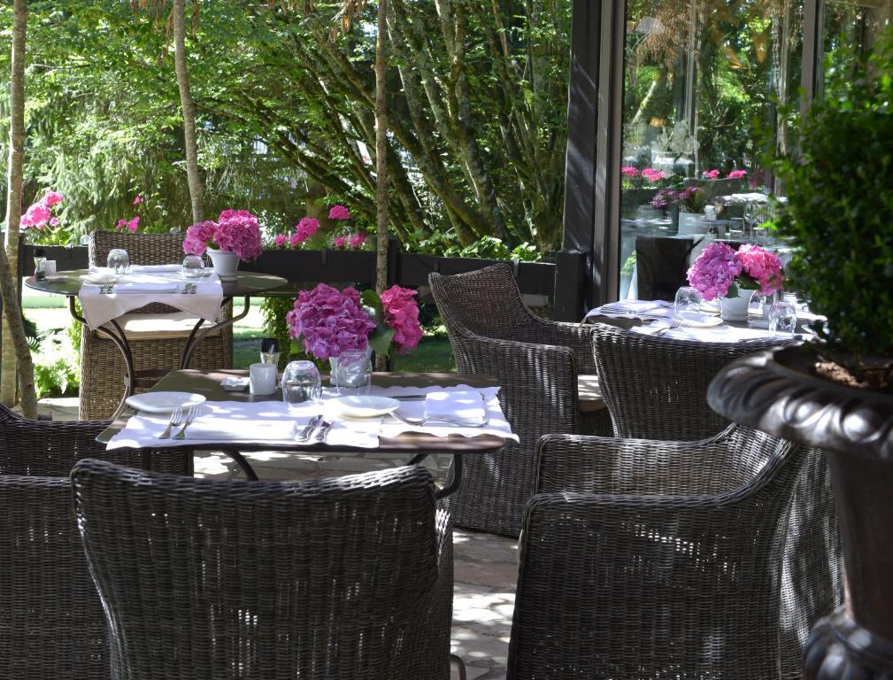Zahrada ubytování Logis Hotel - Restaurant Le Relais de Comodoliac