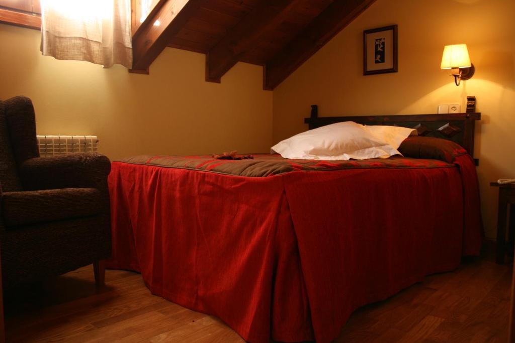 Postel nebo postele na pokoji v ubytování Tres Picos