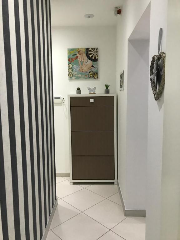 Kuchyň nebo kuchyňský kout v ubytování Apartment Ajla