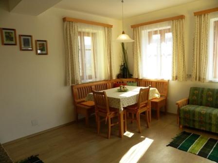 Posezení v ubytování Gästehaus Lisa