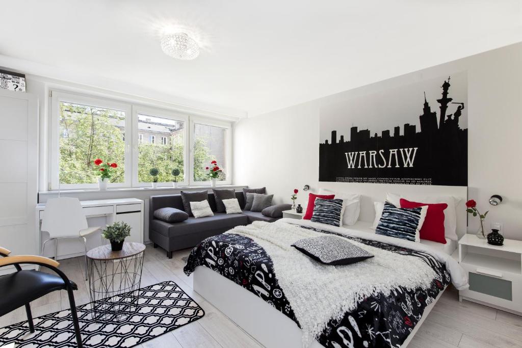 Posedenie v ubytovaní Warsawrent Hit Apartments