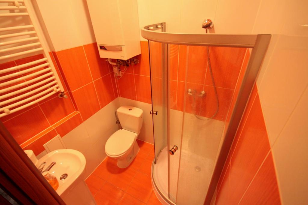 Kúpeľňa v ubytovaní Apartament Premium