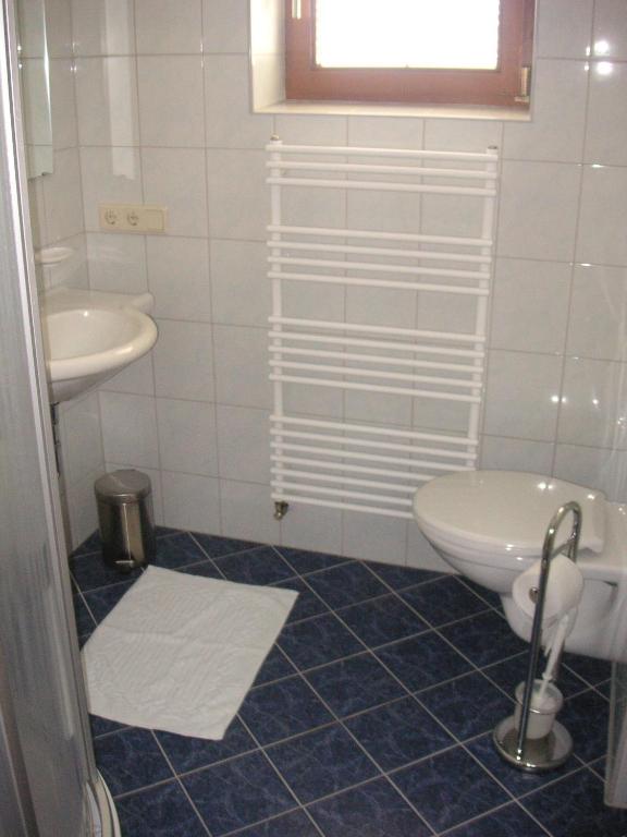 Koupelna v ubytování Gästehaus Manuela - Familie Rantner